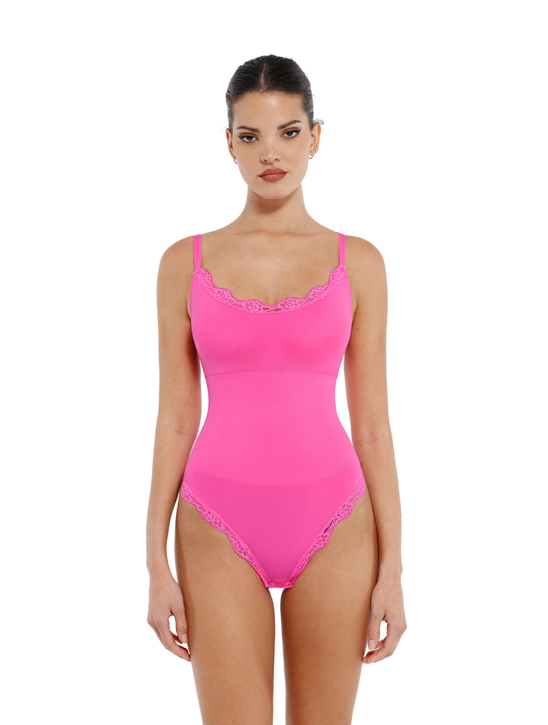 Naadloze Kanten String Bodysuit