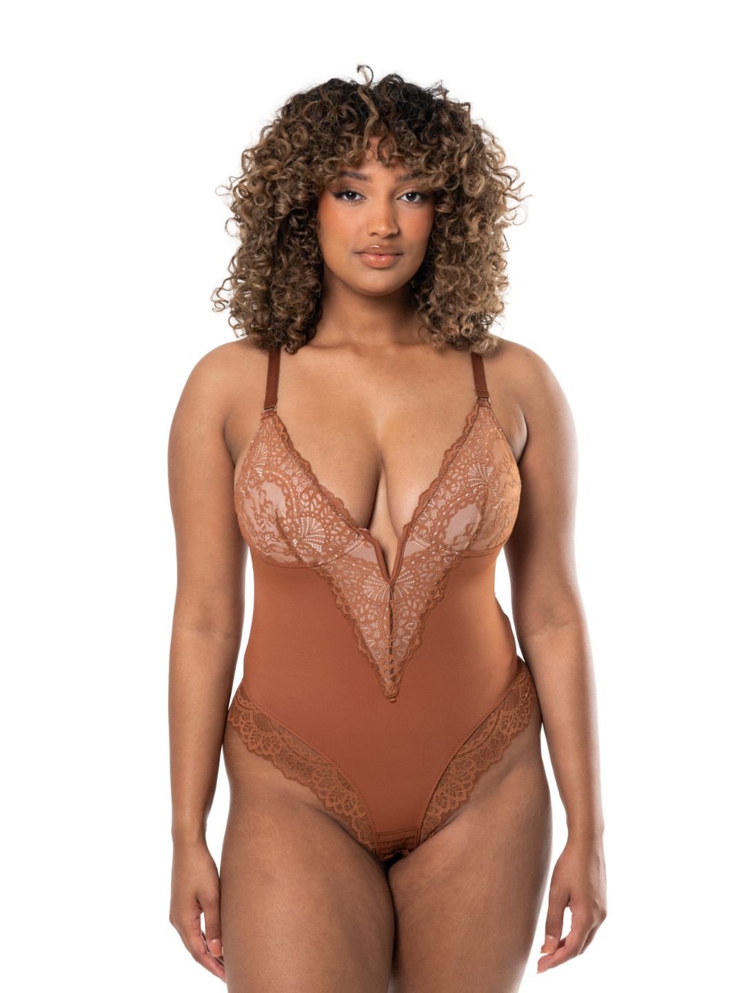 V-Hals Bodysuit